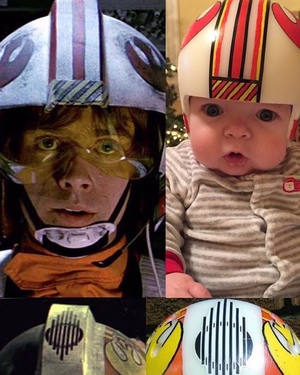 Dad Lovingly Designs STAR WARS Corrective Helmets for His Son After Cranial Surgery