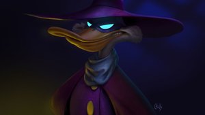 Darkwing Duck and Magica DeSpell Character Art By Ricardo Chucky