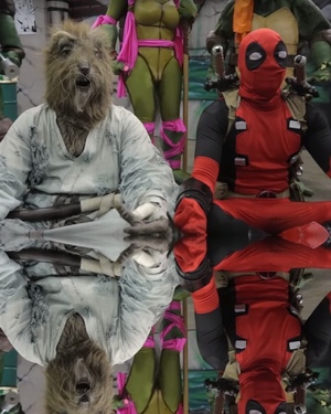 Deadpool and Harley Quinn Vs. Comikaze Expo 2015 - Cosplay Video