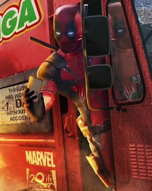 DEADPOOL Busts out His Swords in Set Photos, Chimichanga Fan Art, and More