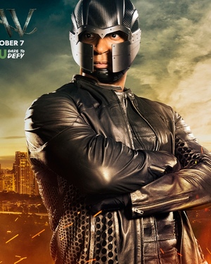 Diggle's New Look for ARROW Season 4 Revealed and He's Got Magneto's Helmet