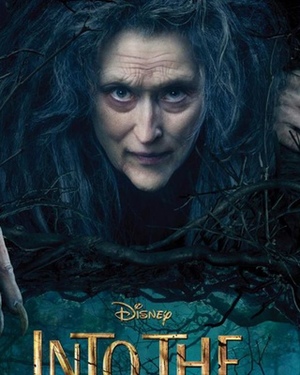 Disney's INTO THE WOODS - New Poster with Creepy Meryl Streep