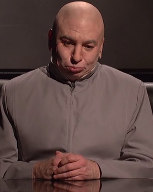 Dr. Evil Interrupts SNL to Mock North Korea's Hacking of Sony Pictures