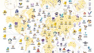 Explore the Most Searched Pokemon of Each Country