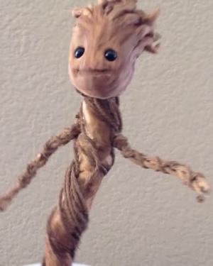 Fan Made Dancing Baby Groot from GUARDIANS OF THE GALAXY