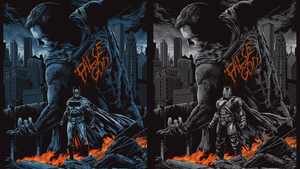 Feast Your Eyes on This BATMAN V SUPERMAN Mondo Poster By Ken Taylor