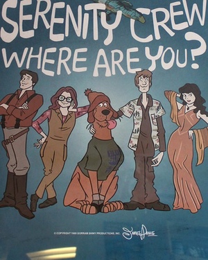 FIREFLY and SCOOBY DOO Mashup Art by James Hance