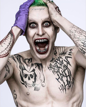 First Full Photo of Jared Leto as The Joker in SUICIDE SQUAD