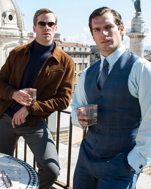 First Official Photo from THE MAN FROM U.N.C.L.E. with Henry Cavill