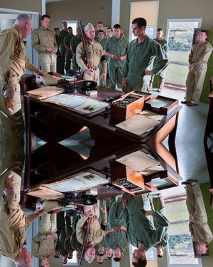 First Photo from Mel Gibson’s WWII Film HACKSAW RIDGE with Andrew Garfield