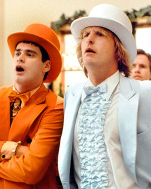 First Posters for DUMB AND DUMBER TO Tease Familiar Tuxedos