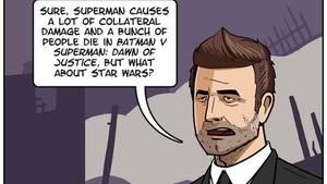 Funny Comic - What Zack Snyder's Defense for Batman V Superman Has Led To