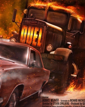 Furiously Cool Poster Art for Steven Spielberg's DUEL