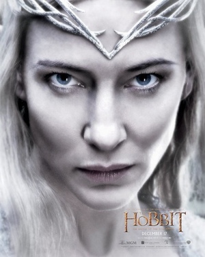 Galadriel Graces the Latest Poster for THE HOBBIT: THE BATTLE OF THE FIVE ARMIES