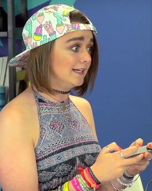 GAME OF THRONES Actress and Other Teens React to Original Nintendo
