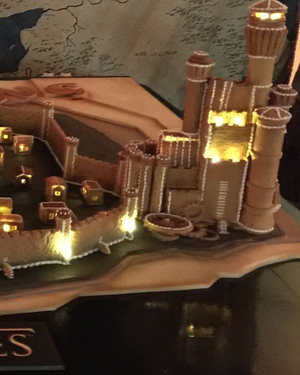 GAME OF THRONES' King's Landing Recreated in Gingerbread Form
