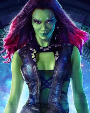 Gamora's Character Poster for GUARDIANS OF THE GALAXY