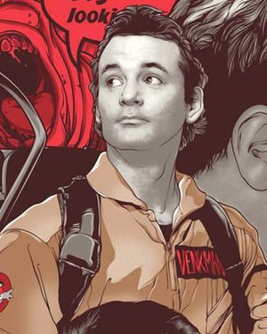 GHOSTBUSTERS 30th Anniversary Art Show Illustrations