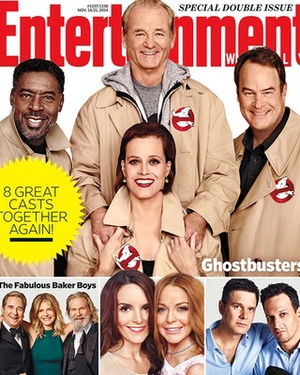 GHOSTBUSTERS Reunion EW Cover and Video with Bill Murray