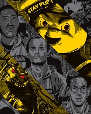 GHOSTBUSTERS Tribute Art by Anthony Petrie - 