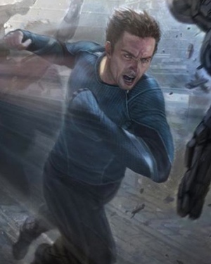 Great, Clear Photos of Quicksilver and Scarlet Witch in AGE OF ULTRON
