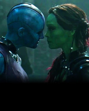 GUARDIANS OF THE GALAXY - Nebula Vs Gamora Deleted Scene and Collector Featurette
