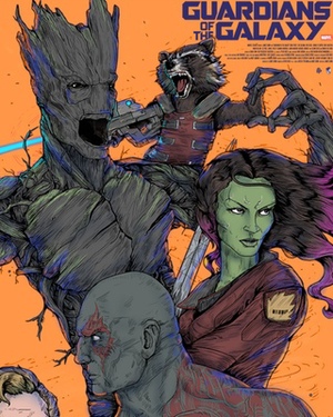 GUARDIANS OF THE GALAXY Poster Art Series from the Poster Posse