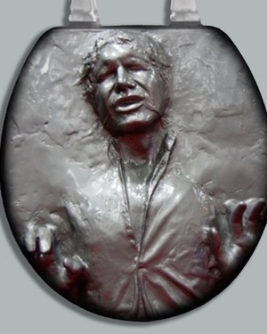 Han Solo Trapped in Carbonite Toilet Seat