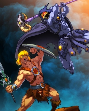 HE-MAN AND THE MASTERS OF THE UNIVERSE Anime Style Character Designs