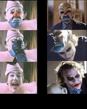 Heath Ledger's Joker Intro Was an Homage to Cesar Romero's Joker Intro