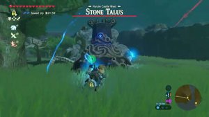 Here's What Happens When A Guardian And Stone Talus Fight In THE LEGEND OF ZELDA: BREATH OF THE WILD