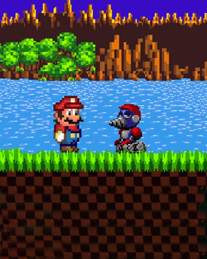 Here's What Would Happen If Mario and Sonic Switched Worlds