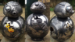Horrify Your Children With This BB-8 Fire Pit