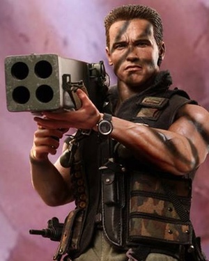 Hot Toys' Arnold Schwarzenegger COMMANDO Action Figure