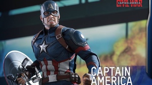 Hot Toys Captain America and Winter Soldier CIVIL WAR Action Figures