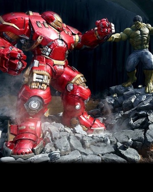 Hot Toys Reveals Life-Size Hulk Vs. Hulkbuster Display
