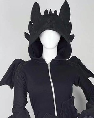 HOW TO TRAIN YOUR DRAGON Toothless Dragon Hoodie
