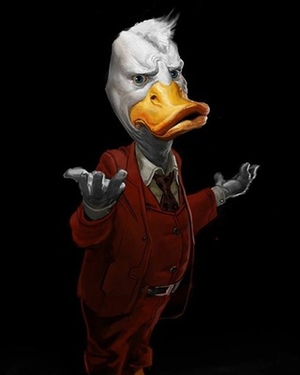 Howard the Duck Concept Art from GUARDIANS OF THE GALAXY