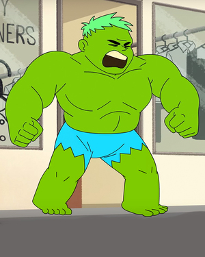 Hulk Furiously Runs More Errands in Newest Animation Domination Video