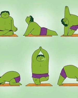 Hulk + Yoga = Banner