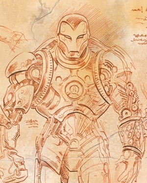 If Leonardo Da Vinci Designed Iron Man's Armor