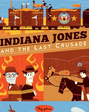 INDIANA JONES AND THE LAST CRUSADE Art by Dave Perillo