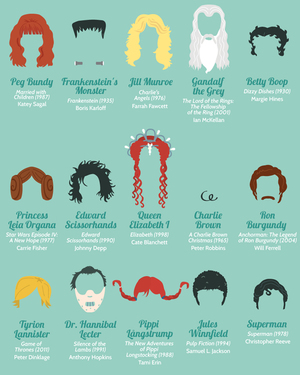 Infographic: Iconic Movie and TV Show Hairstyles