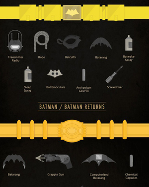 Infographic: The History of Batman's Utility Belt
