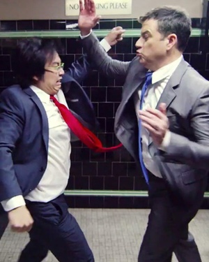 Jimmy Kimmel Vs. Freddie Wong in TIE FIGHTERS Action Short