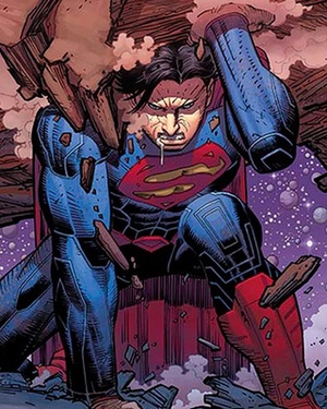 John Romita Jr.'s SUPERMAN Cover Art for Geoff Johns' Issue #32