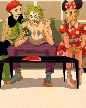 Joker, Harley Quinn, and Poison Ivy Star in THE PLAN Comic Strip