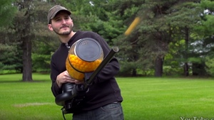 Learn How to Make a Cheese Ball Machine Gun!