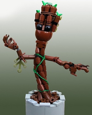 LEGO Baby Groot from GUARDIANS OF THE GALAXY 