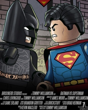 LEGO Batman Vs. Superman Stop-Motion Short
